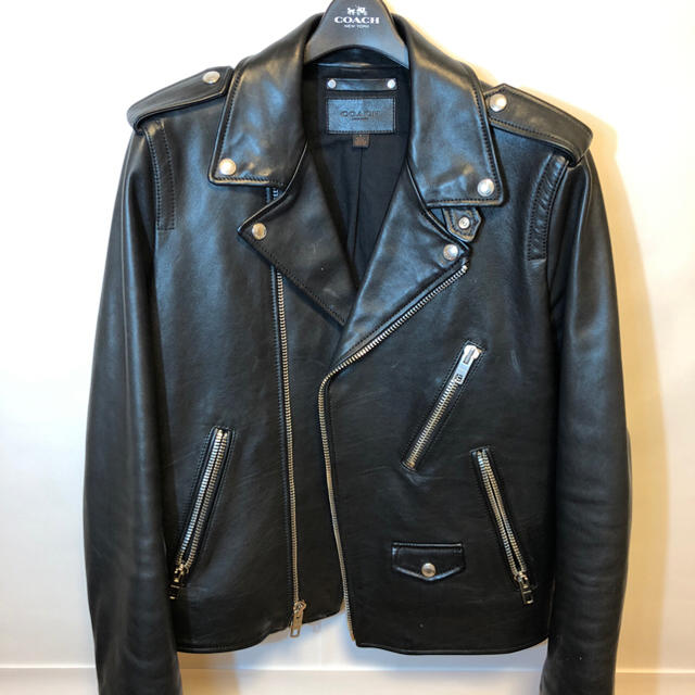 COACH ダブルライダースジャケット ダブル ライダースジャケット