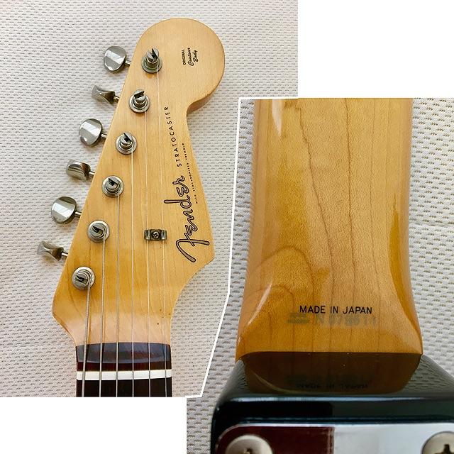 Fender Japan ST62 Nシリアル
