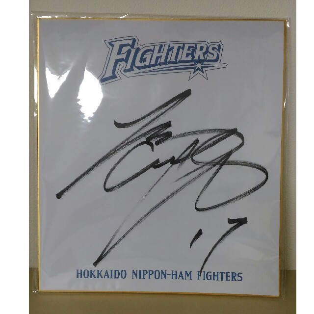 メジャーリーガー 大谷翔平 直筆 サイン色紙 大谷翔平選手直筆サイン