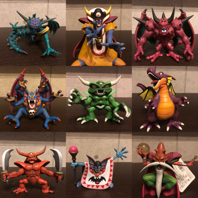 タグ付き ドラゴンクエスト ソフビモンスター 5体セット