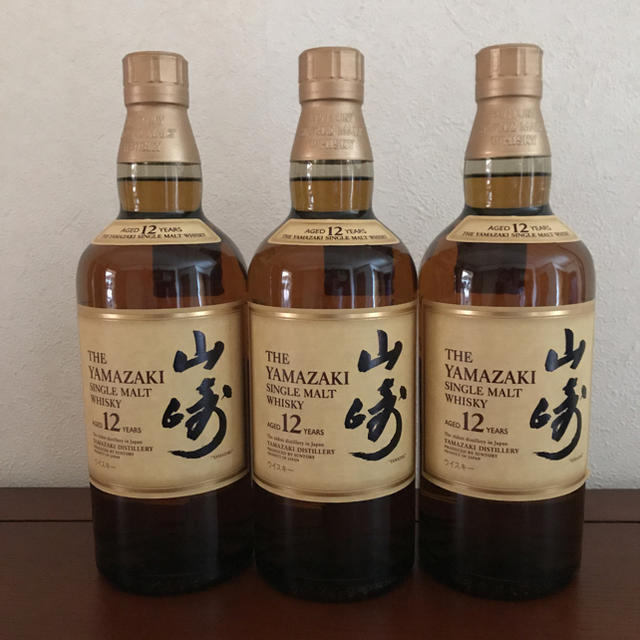山崎シングルモルトウイスキー700mlの4本セット