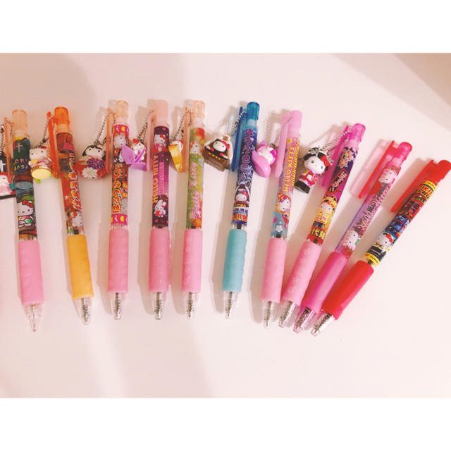 ハローキティ ご当地キティー シャープペンシル 15本セット ハロー