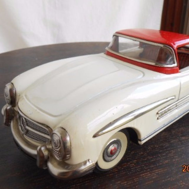 ☆名品、精巧、美品、野村トーイ NOMURA ベンツ 300SL 大型 ブリキ