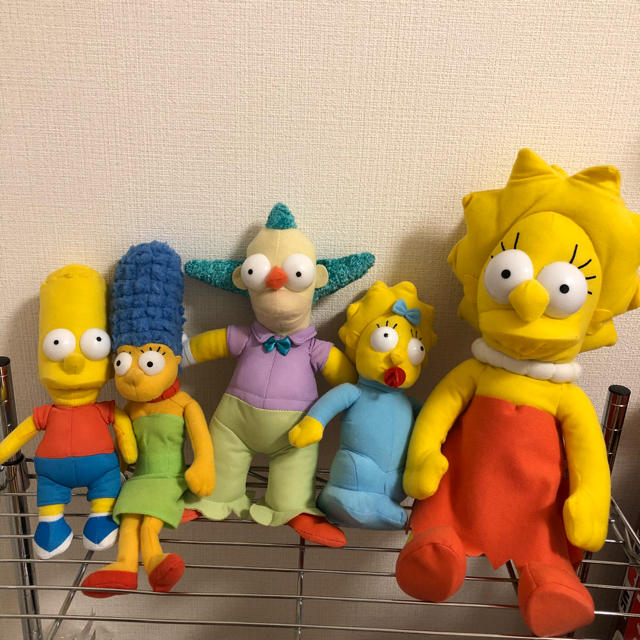 シンプソンズ ぬいぐるみ The Simpsons Basic Plush Krusty the Clown