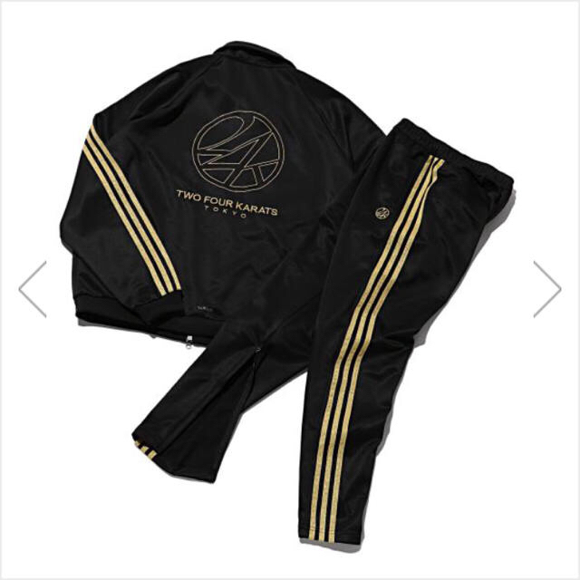 値下げ中】adidas x 24Karats 10周年記念 ジャージ上下セット トップス