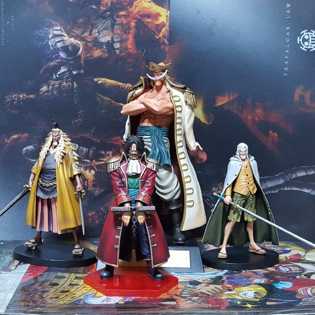 ワンピース フィギュア ロジャー 白ひげ レイリー 一番くじワンピース