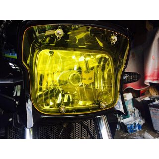 ZRX1200DAEG ダエグ用 JP-akai エアロライトカバー イエロー 節約