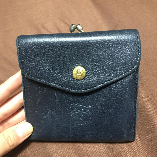 イルビゾンテ☆新品ネイビー IL BISONTE - イルビゾンテ ネイビー財布
