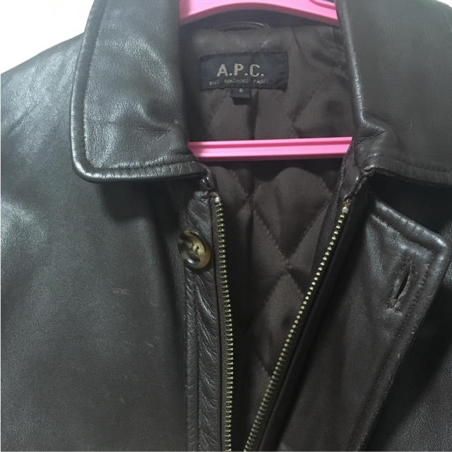 A.P.C - くらら様専用A.P.Cアーペーセーレザージャケットライダース