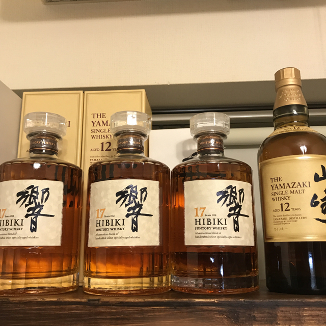 響 17年 & 山崎 12年 ウイスキーセット 限定品】サントリー ウイスキー