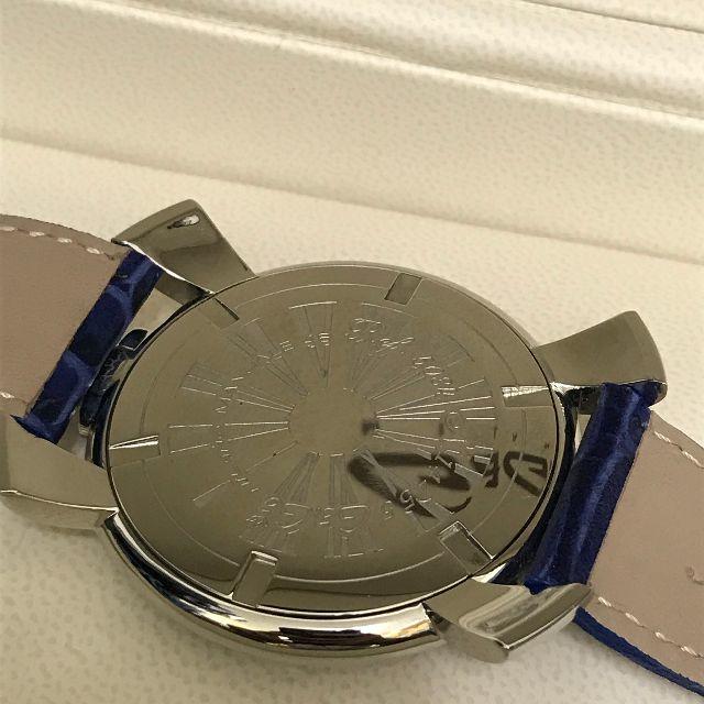 ガガミラノ 腕時計 美品☆ 電池交換済み 青 GaGa MILANO 楽天市場