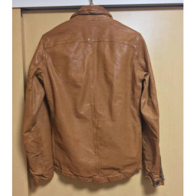 サンタクローチェ レザージャケット 本革 バッファロー ブラウン