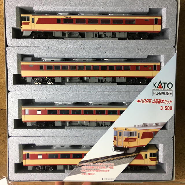 KATO キハ82系 4両基本セット HOゲージ 【3-509】 【公式通販】