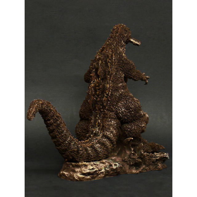 東宝30cmシリーズ ゴジラ 1954 電車咥え 限定ブロンズイメージver