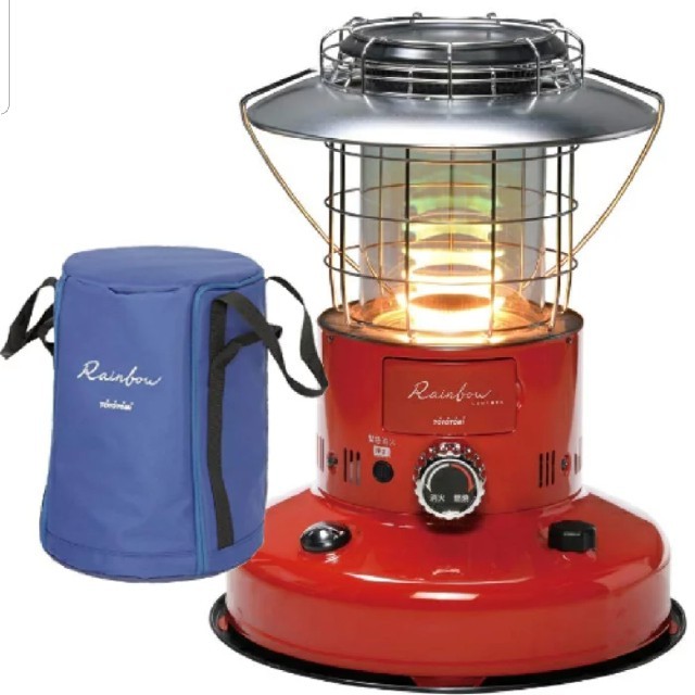 TOYOTOMI レインボーストーブ 希少のレッドです♪ケース附属