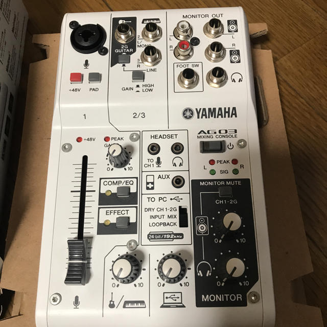 ヤマハ - YAMAHA AG03 中古の通販 by ちょびへい's shop｜ヤマハならラクマ