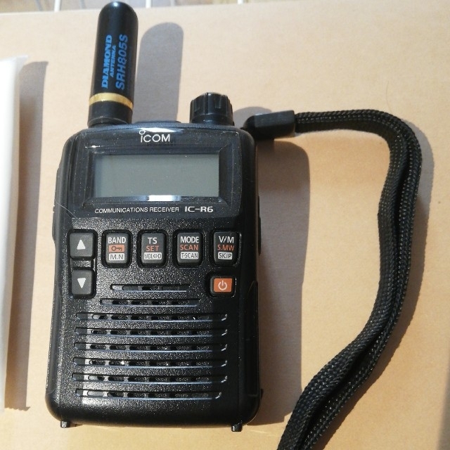 icom ハンディレシーバー IC-R6 アンテナ3本付き 楽天市場】【12/11 1