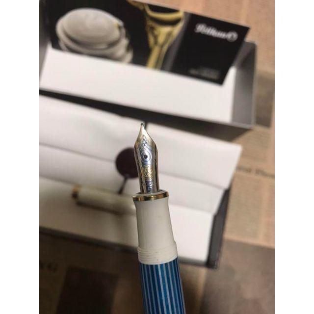 Pelikan ペリカン M600 ターコイズホワイト F-nib ペリカン 万年筆