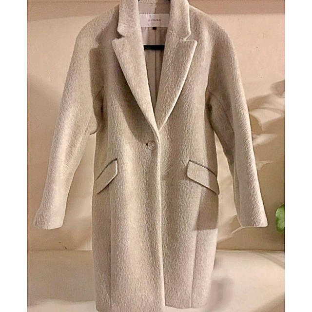 ルシェルブルー アウトレット シャギーチェスターコート 新品タグ付