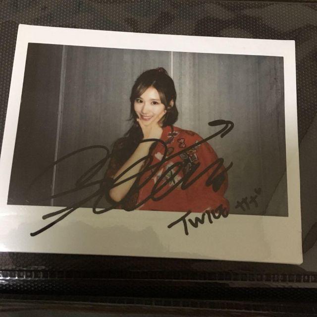 twice サナ ポラ サイン チェキ 直筆サイン入りチェキ TWICE サナ 直筆