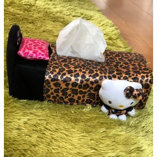 ティッシュカバー ティッシュケース キティ キティちゃん アニマル
