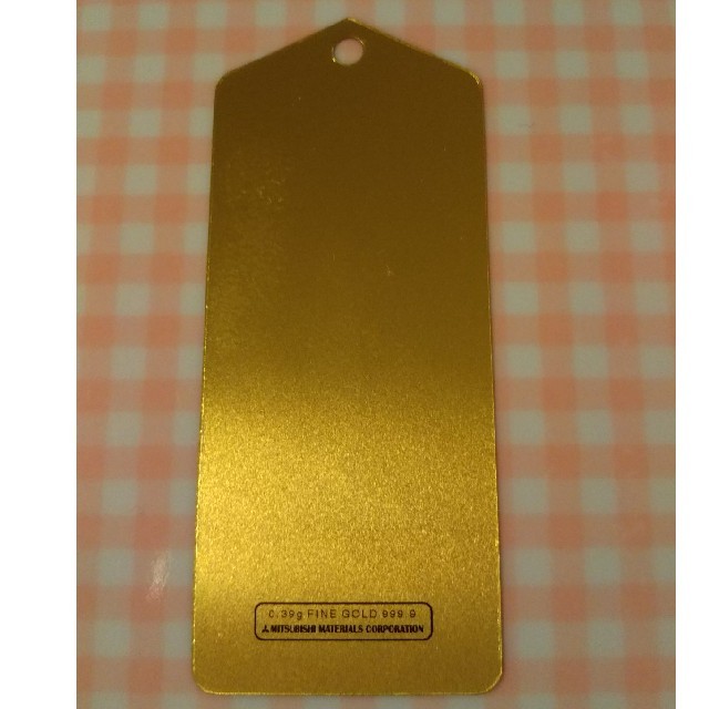 純金しおり 三菱マテリアルの通販 by nazuna's shop｜ラクマ