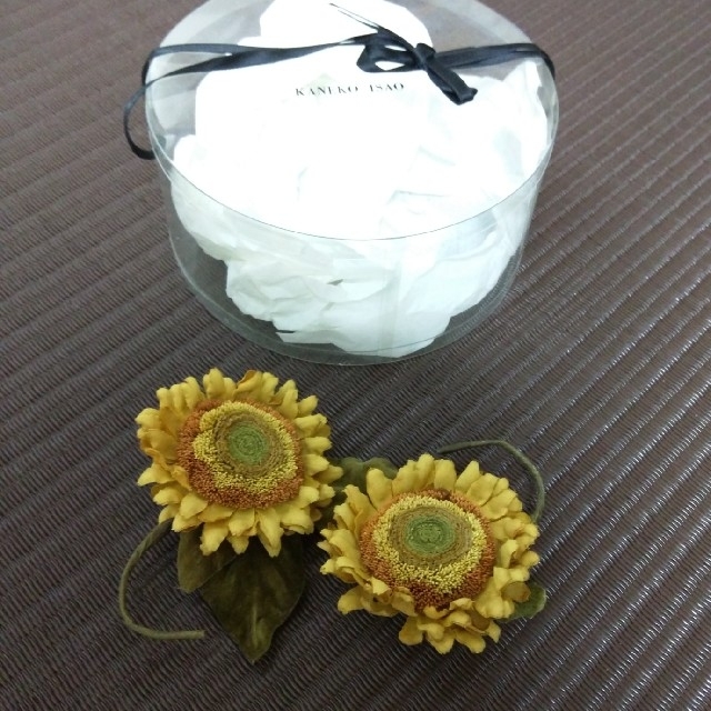 カネコイサオ お花コサージュ2個set