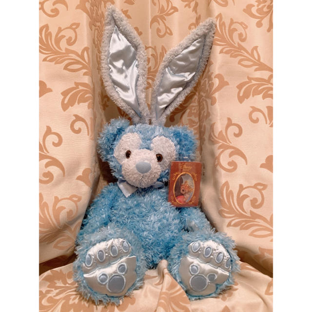 イースター ダッフィー ブルー ディズニーベア レア ストーリーブック付