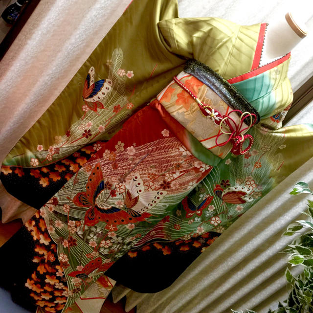 振袖 袋帯 二点セット