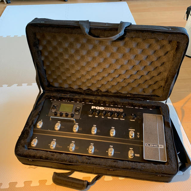 LINE6 POD HD500 SKBセミハードケース、パーフェクトガイド本付
