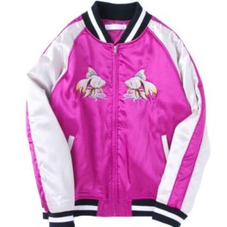 SPINNS - ユニコーン ハート スカジャン ブルゾンの通販 by ももかshop