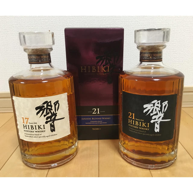 SUNTORY 響21年 響17年 新品未開栓 2本 未開栓サントリーウイスキー