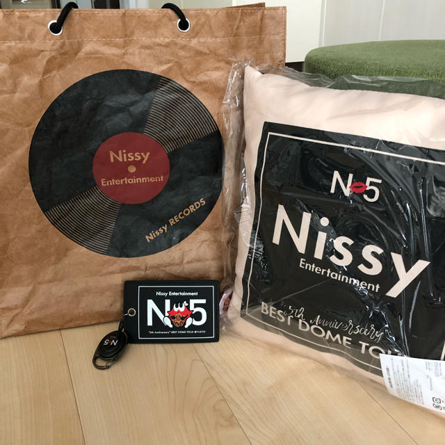 nissy東京ドームプレミアムシートグッズ4点セット Nissy VIP Nissy