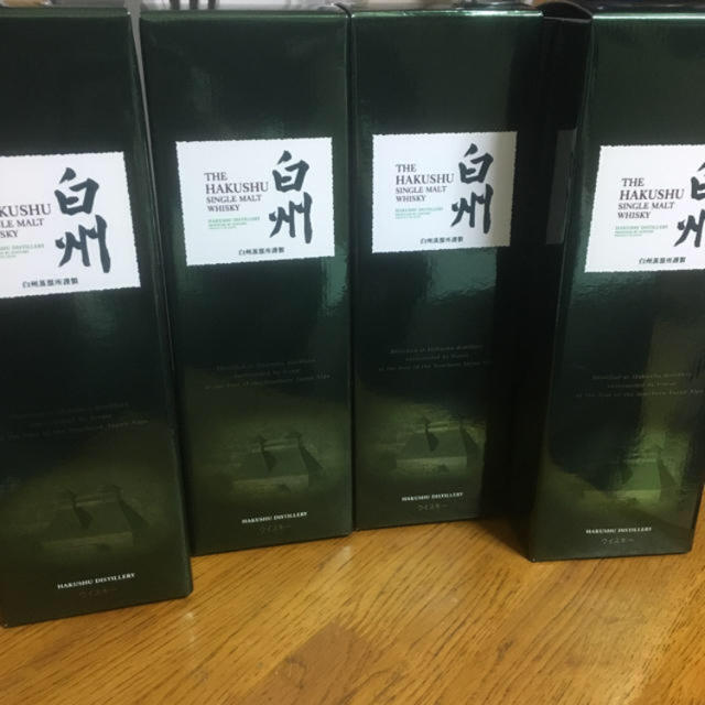 白州12本 サントリーシングルモルトウイスキー 山崎 白州 180ml×12本