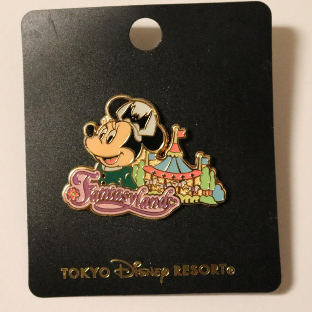 ディズニー ホーンテッドマンション ミニー ピンバッジ ピンバッチ 2