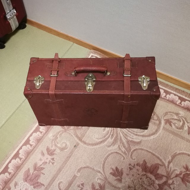 当選品 JAL ディズニー革製トランクケース