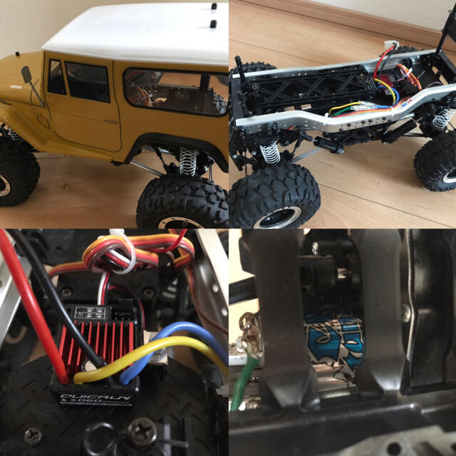 はなちゃん様専用 タミヤ CR-01 カスタム 4WS 超美品！】タミヤ CR-01