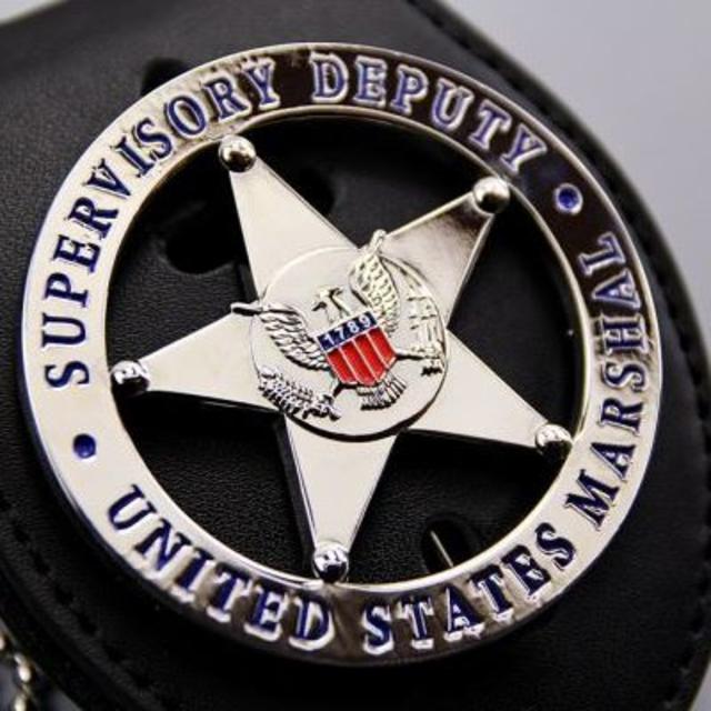 USマーシャル USMS Marshal バッジ+ケース USマーシャル USMS Marshal