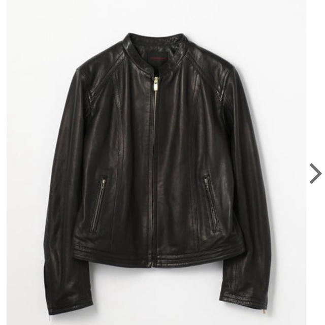 Tomorrowland レザージャケット TOMORROWLAND 黒 レザージャケット 羊