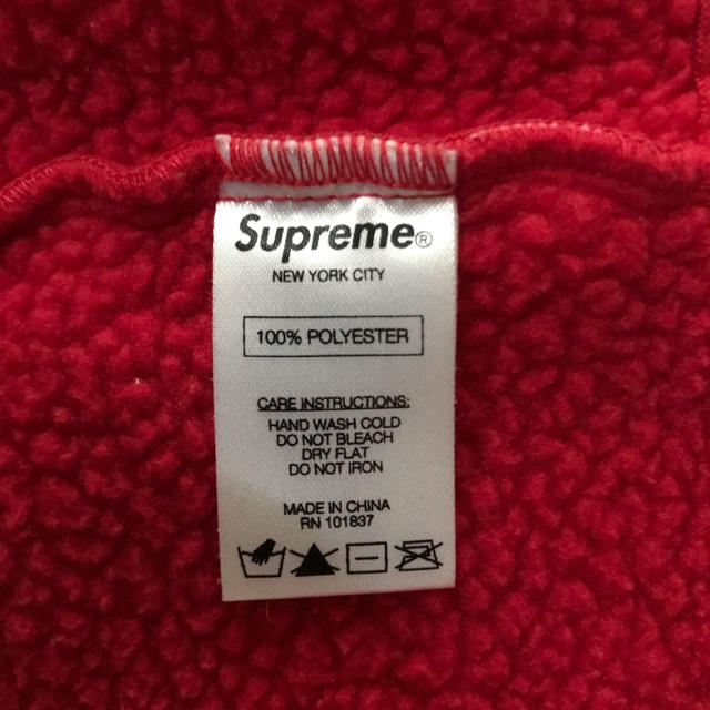 Supreme fleece neck gaiter red BRAND NEW!! FW19 Supreme Bandana
