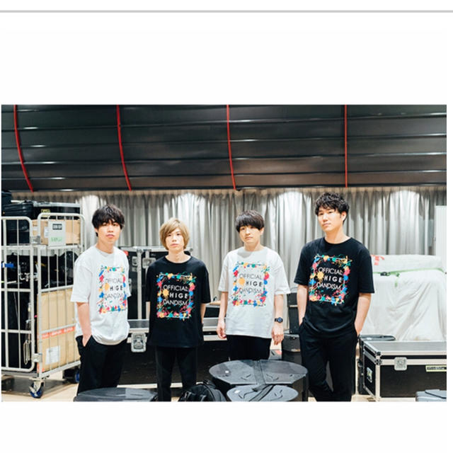 新品 official髭男dism グッズ Tシャツ 黒 Mサイズの通販 by ROCK｜ラクマ