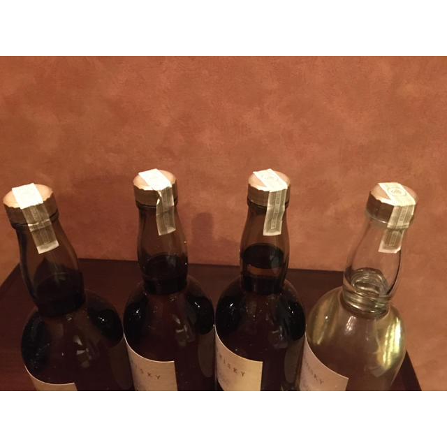 サントリーオールドウイスキー4本セット 特級ラベル 木箱入り