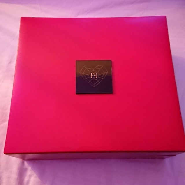 シェイプハート ピンク クリスタルボトル 替え栓・化粧箱付 国産品 未