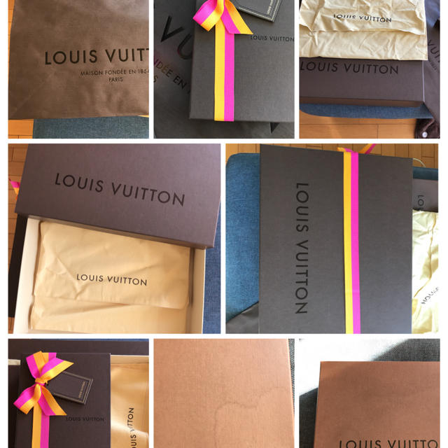 ルイヴィトン箱3箱 ルイヴィトン 空箱 LV 3種類40個セット