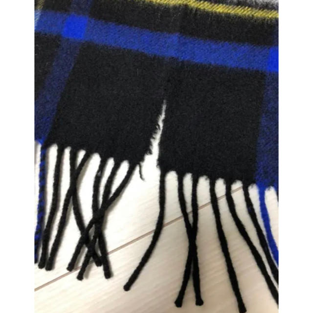 ジョンストンズ ブラックスチュアート大判ストール