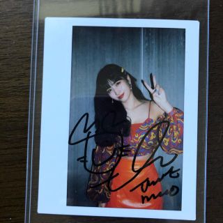 twice momo モモ ポラロイド 直筆サイン チェキ once japan TWICE モモ