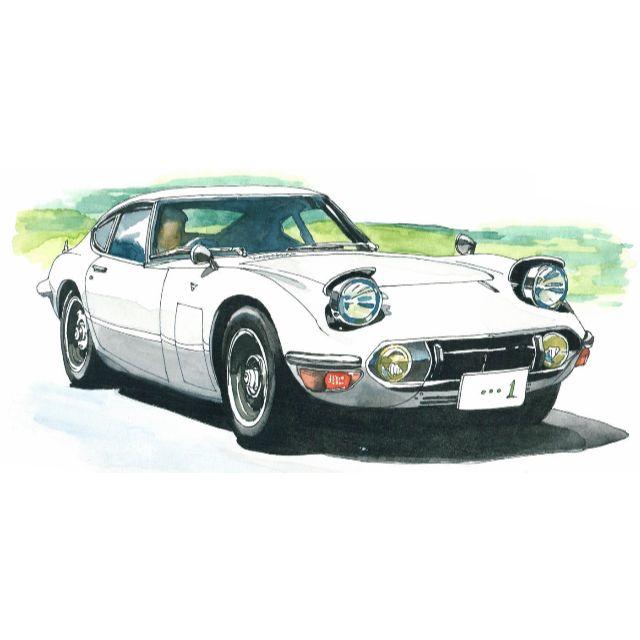 NC-227トヨタ2000GT限定版画 直筆サイン額装○作家 平右ヱ門の通販 by