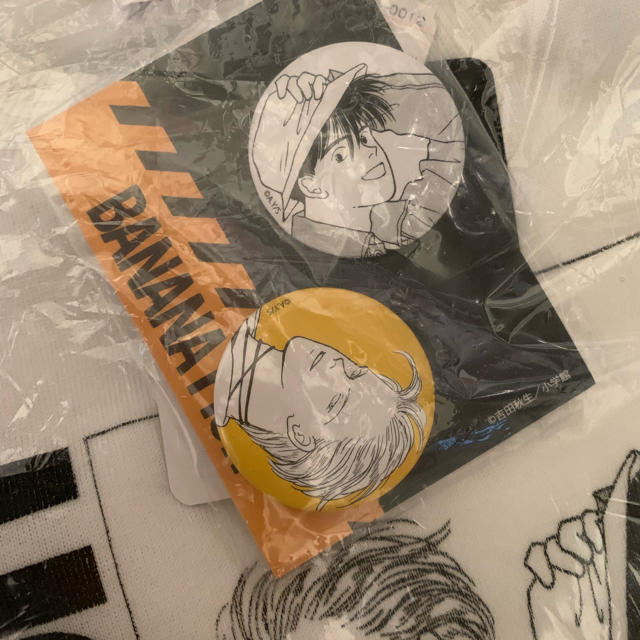 BANANA FISH アベイル アッシュ 英二 缶バッジ BANANAFISH アベイル 缶