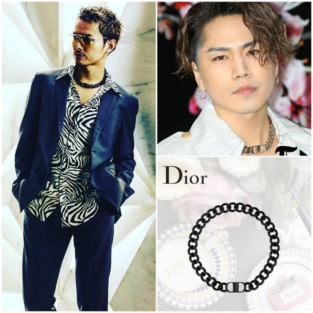 ディオールCD IKONネックレス 三代目JSB 今市隆二着用