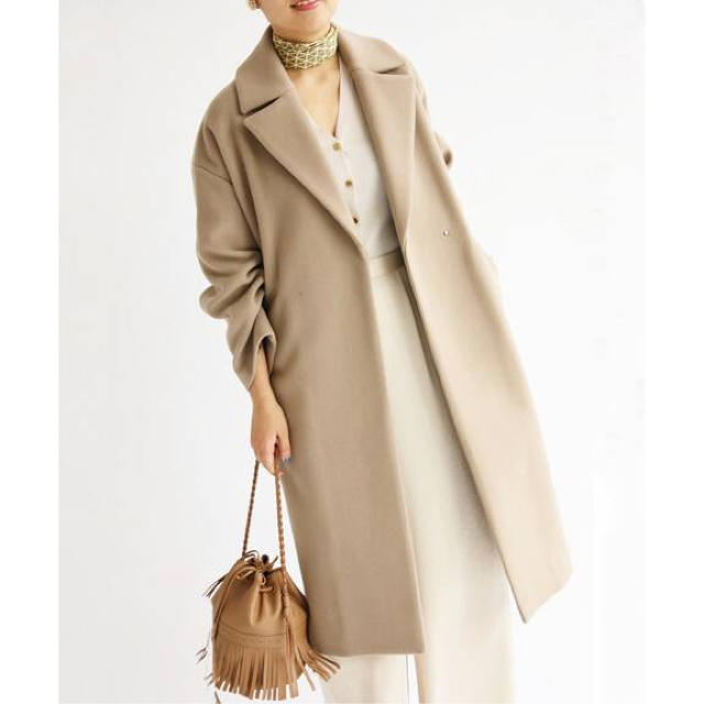 IENA イエナ MANTECO オーバーチェスターコート ブラウン 40 IENA